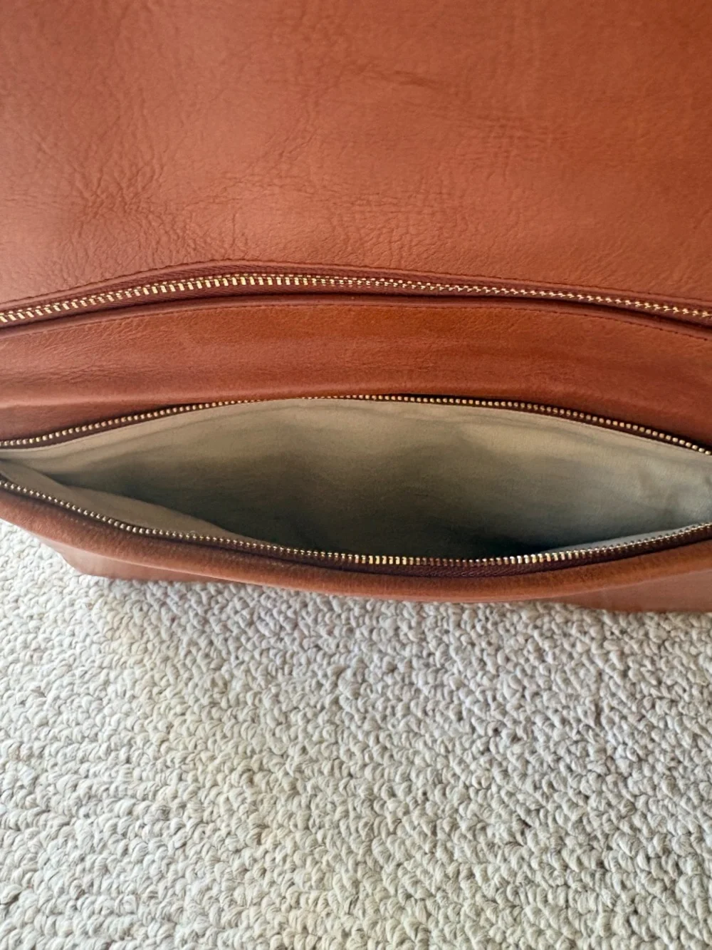 Tory Burch Reva Convertible Clutch Shoulder Bag Black Patent Leather + Dust Bag